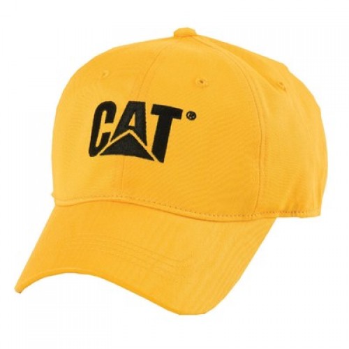 CAT 100% Cotton Baseball Cap | YELLOW